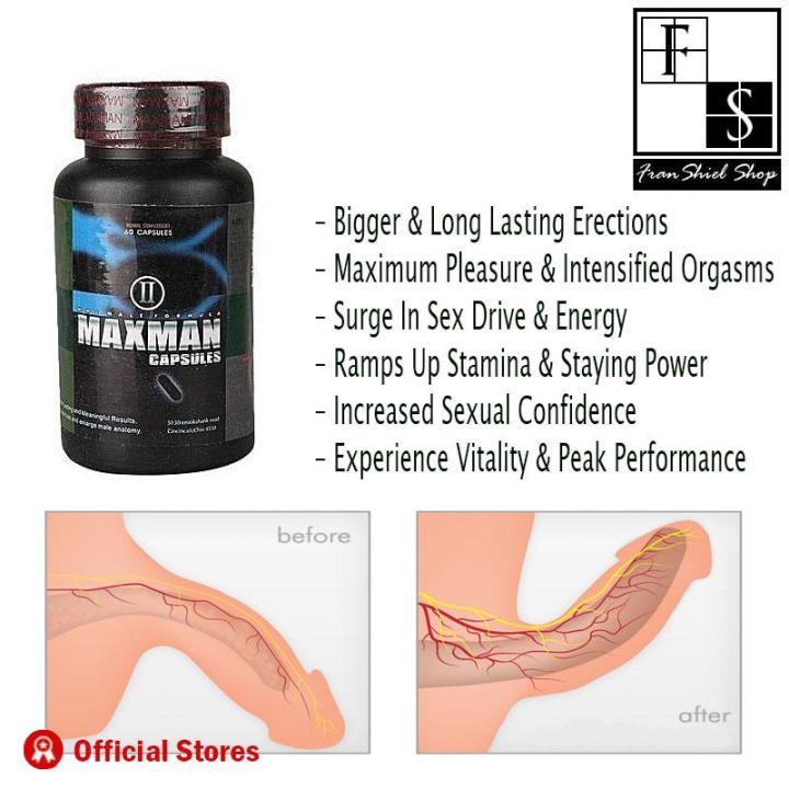 Maximum Men Original Max Men Enlarging Capsule (Discreet Packaging) | Lazada PH