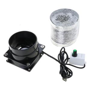 USB Solder Smoke Absorber Fan Air Pipe Ventilation Exhaust Fan Mini Extractor Bathroom Toilet Fan Duct Fan