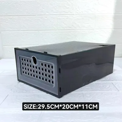 Shoe Box Foldable Drawer Case Storage Organizer -Z077