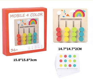 Color Learning & Matching Wooden Toy