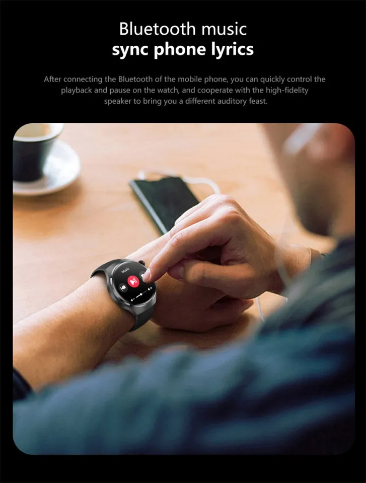 2023 New Smart Watches Men GT4 Pro 360*360 HD Screen Heart Rate Bluetooth  Call IP68 Waterproof NFC SmartWatch for Huawei Xiaomi