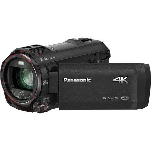 Máy quay Panasonic HC-VX870K 4K Ultra HD, hỗ trợ Mic in