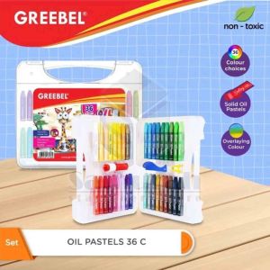 Crayon Joyko OP-36s / Krayon Minyak isi 36 Warna / Oil Pastel OP 36S For Drawing Water Resistant - Non Toxic