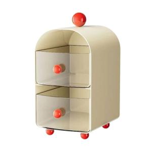 Multipurpose Desktop Organiser Plastic Coffee Teas Storage Box With Dividers For Kitchen Office Countertop Organization