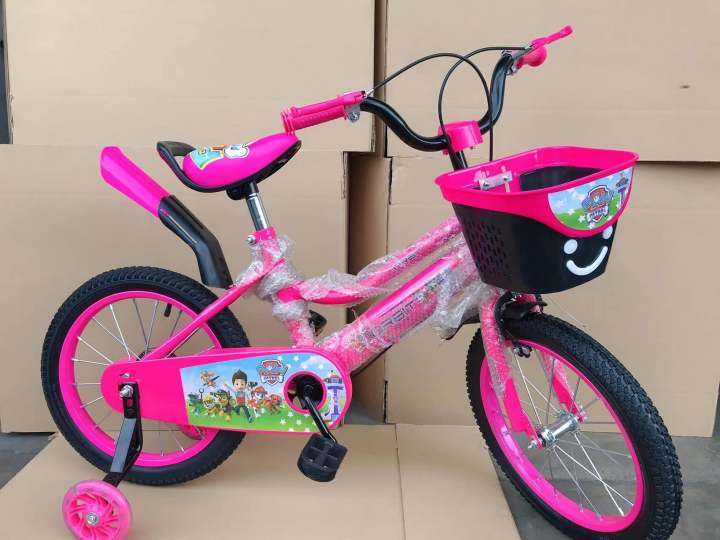 Paw patrol bike for kids size16 12 good for 4 to 9 year old kids Lazada PH