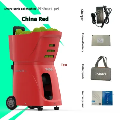SG [In Stock]PUSUN PT-Smart Tennis Ball Machine - 100% Genuine Automatic Launcher with 3-Year Warranty & Lifelong Maintenance Portable for Tennis Training & Games
