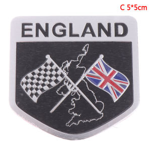 🔥🔥🔥fenglin 1Pc British flag logo emblem alloy badge car motorcycle decor stickers