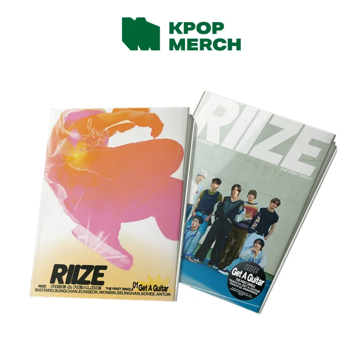 riize SHOPEE kpopmerch 50枚 RIIZE - 1st Single album [ Get a Guitar ] Kpopmerch Original Brand