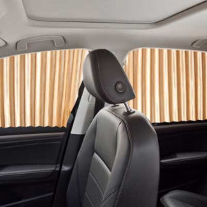 4 Windows Car sunshade Side Window UV Protector Curtain Blinds Block Sun Full Magnetic Rail Car Curtain