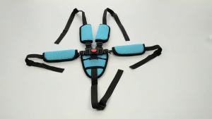 Baby Harness 5 Points Safety Belt With Crotch Shoulder PAD For Stroller Dinner Chair Highchair Fastener Bebe Accessories