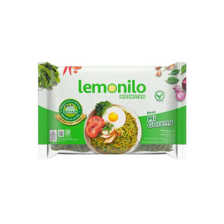 Lemonilo Mie Goreng Instan - Mie Instan Sehat Organik Rasa Mie Goreng
