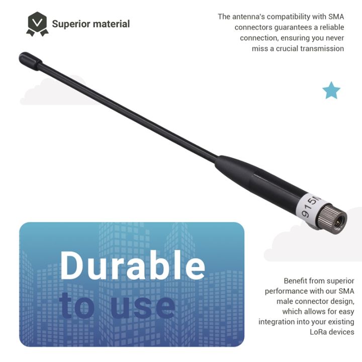 868MHz LoRa Antenne 10dBi Gain für Meshtastic LoRa Long Range Soft