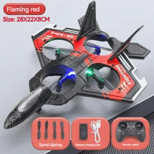 Panasoni C X66 Fighter Drone with 1080p HD Camera LED Lights and VTOL Technology