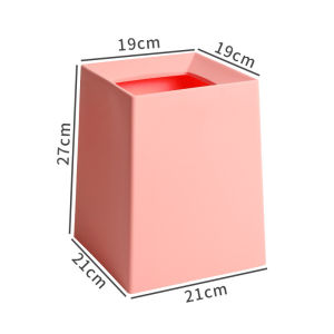 🌟SG INSTOCK🌟 Japanese Square Bin with Lid & Inner Bin / Minimalistic Nordic Rubbish Bin / Push To Open / 3 Colors Available / Fast Delivery / Instock Singapore LIVINBASIC™