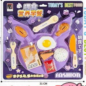 Aoduoyaya Pudding Jelly Feeding Toy Creative Pretend Play Chafing Dish Seafood Noodles Feeding Interactive Toy