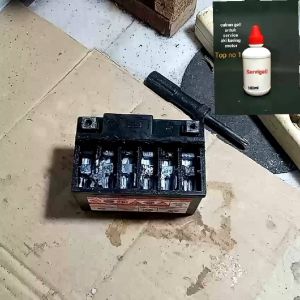 Servigell Cairan Gel untuk Aki Kering Motor 100ml