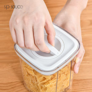 [Local Seller] Twist & Turn Lid Container Sealed Air Tight Food Storage Cereal Dry Good 旋钮密封罐方形储物罐家用厨房零食干果罐杂粮防潮可叠加密封罐子