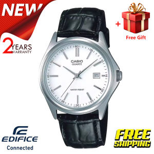 (Ready Stock Free Shipping) Jam Tangan Lelaki original Edifice MTP-1183 Chronograph Men Business Fashion Watch Water Resistant Shockproof and Waterproof Full Auto-Calendar Stainless Steel Mens Formal Casual Quartz Wrist Watches MTP-1183E-7A