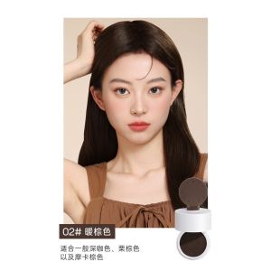 Foreverkey Hairline Powder Waterproof and Anti-sweat Hair Replacement Filling Artifact Repairing Nose Shadow Shadow Powder Hairline Powder Hair Stying Tools   发际粉 修容粉。。。