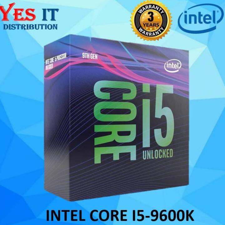 Intel Core I5 9600K Processor LGA 1151 I5-9600K | Lazada