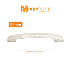 Tajima 250 96mm Modern Cabinet Handle (Satin Nickel) (2 pcs)