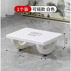 Desk footstool Foot massage Portable footstool under the table Home office chair roller footstool办公室脚踏垫脚凳 脚底按摩凳