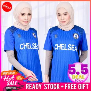 KM Football Club Edition Shirt for Men and Women Edisi Kelab Bola Sepak [T3841]