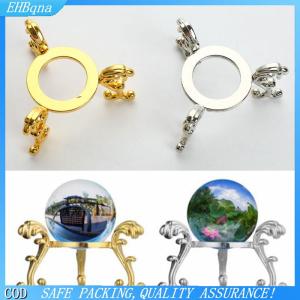 COD 1 chiếc đế hình cầu pha lê nhựa resin kim loại giá đỡ đá hình cầu trưng bày hình cầu