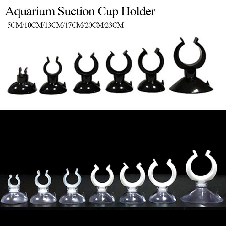 20PCS Aquarium Suction Cups Pump Tubing Airline Tube Holder Clips