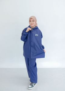 Jas Hujan Premium Setelan Dewasa Pria Wanita Mantol Hujan Dewasa Baju Dan Celana