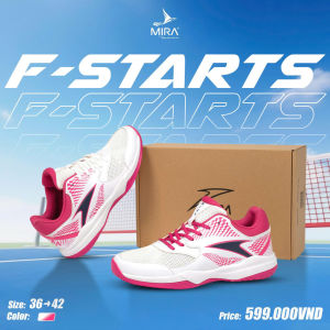 [Giao hỏa tốc] Giày Pickleball / Tennis Mira F-STARTS - Giày Thể Thao Nam Nữ