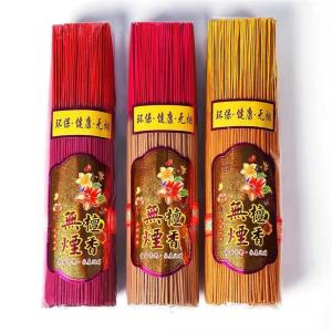400Pcs 佛香 少烟檀香 拜佛 拜神 熏香 开光寺庙香 Smokeless Natural Joss Sticks Buddha Incense Stick Temple Incense Stick Agarwood Wormwood Sandalwood
