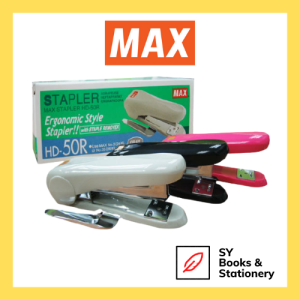 *Original* Max Stapler HD-50R With Stapler Remover / Use MAX No.3 Staples