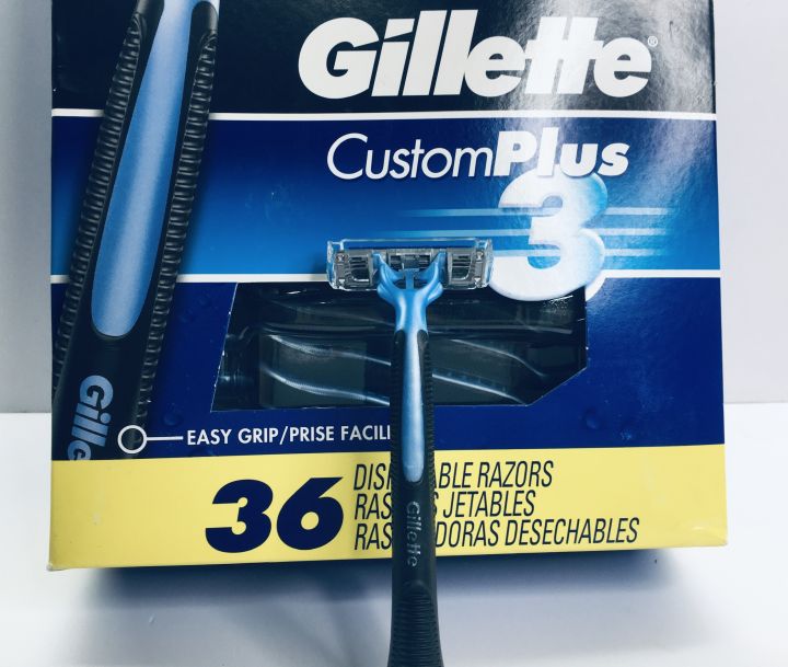 Dao cạo râu Gillette Custom Plus 3 [Hàng USA] | Lazada.vn