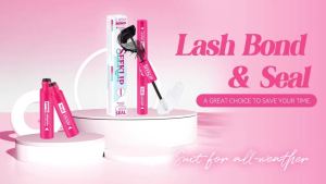 Lash Glue Waterproof 72Hours Eyelash Cluster Glue (Black10ml) Lash Cluster Glue Gentle Formula Lash Bond and Seal for Eyelash Clusters Black and White Lashes Glue for Beginners