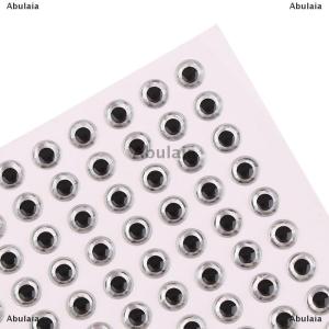 [COD] Abulaia 100ชิ้นเบ็ดตกปลาแบบโฮโลแกรม3D ตกปลา3 4 5 6มม. แบบ DIY ฟิชอายเหยื่อตกปลาสติกเกอร์ฟิชอาย