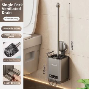 Youqin    Corner Cleaning Toilet Brush Wall Mounted