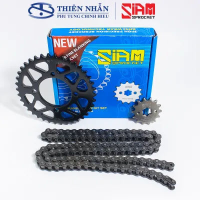 Nhông sên dĩa SIAM xe Exciter 135/2011 (428S-114L 14T-38T)