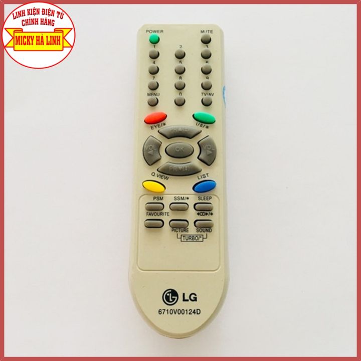 Điều khiển Remote Tivi LG - dùng cho Tivi LG đời trước, đời cũ ...