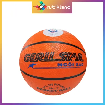 [Geru Star] Quả Bóng Rổ Banh Cao Su Size Số 5 6 7 Chính Hãng 100% Đồ Chơi Thể Thao Phụ Kiện Trẻ Em Vận Động Ngoài Trời