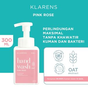 Hand Wash Klarens Pink Rose 300ml