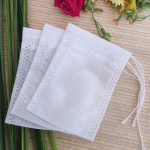 100 pieces of disposable tea bag coffee filter bag food grade bag non-woven spice filter tea bag coffee strainer