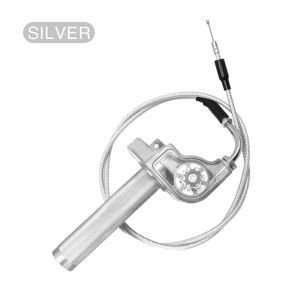 Motorcycle Universal Edition 7/8 22mm Quick Action CNC Throttle Grip Motorcycle handlebear Set with Cable