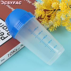 JCSYFAC 300ml Shaker chai sáng tạo Milkshake protein bột trộn chai Lắc cup