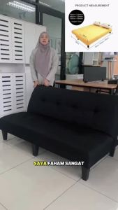 in STOCK⚡️NETHOME⚡️EDDY Sofa Bed 2 / 3 / 4 Seater Foldable Sofa Bed Design/Sofa/Sofabed Sofa /  Sofa  / 3 seater