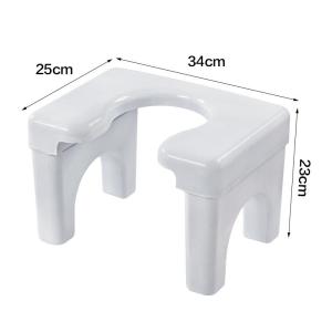 Dejavu Kursi Toilet Jongkok Bahan Plastik Tebal Anti Slip Untuk Wanita Hamil Kursi Pup Kloset Duduk HSB682