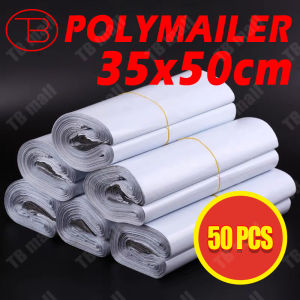 Fumu Plastik Packing Polymailer 35x50cm Putih Isi 50pcs Tebal Anti Sobek