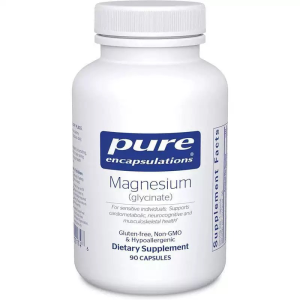 Pure Encapsulations Magnesium (Glycinate) | Gentle Absorption for Calm Sleep & Muscle Health