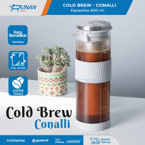 Botol Cold Brew Portable Conalli 800ml Tea Infuser Botol Teh Es Kopi
