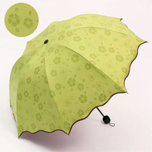 [Buy 1 get 1 free] Magic Folding Sun Rain Umbrella  Windproof Payong Flowering Umbrella Cover